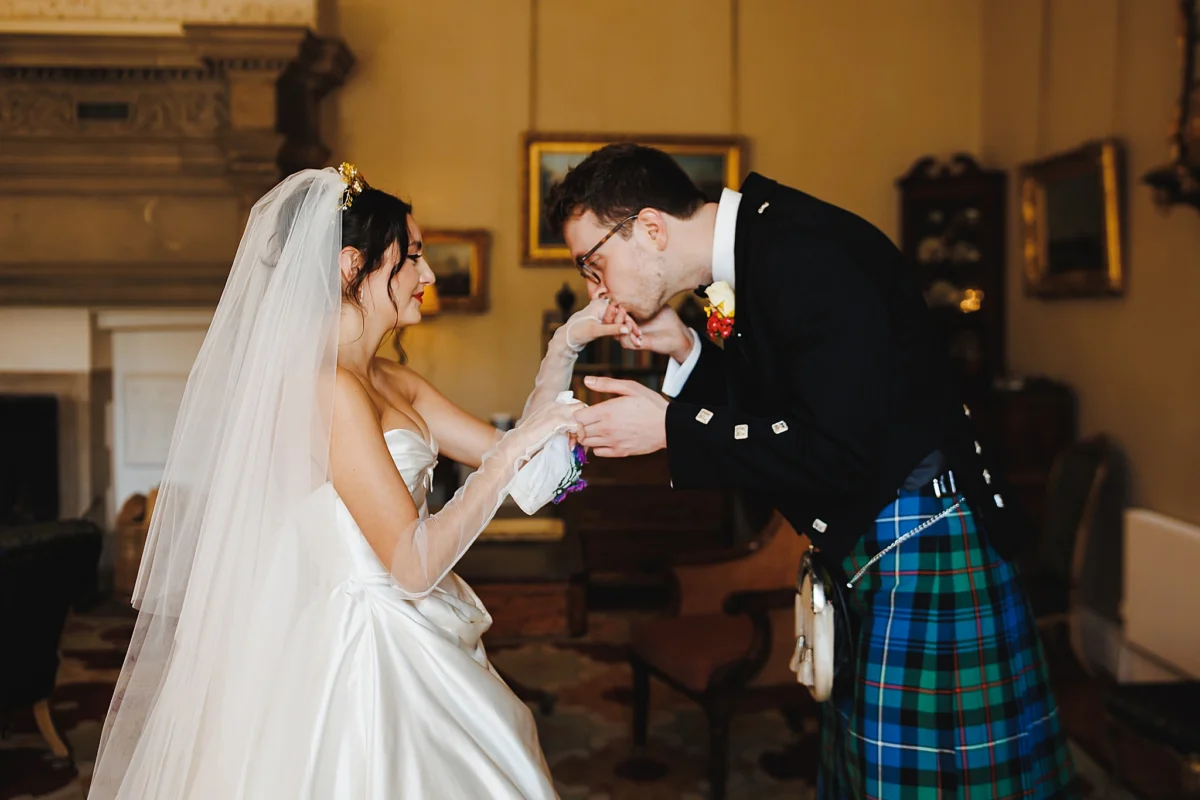 Winton Castle wedding photographer