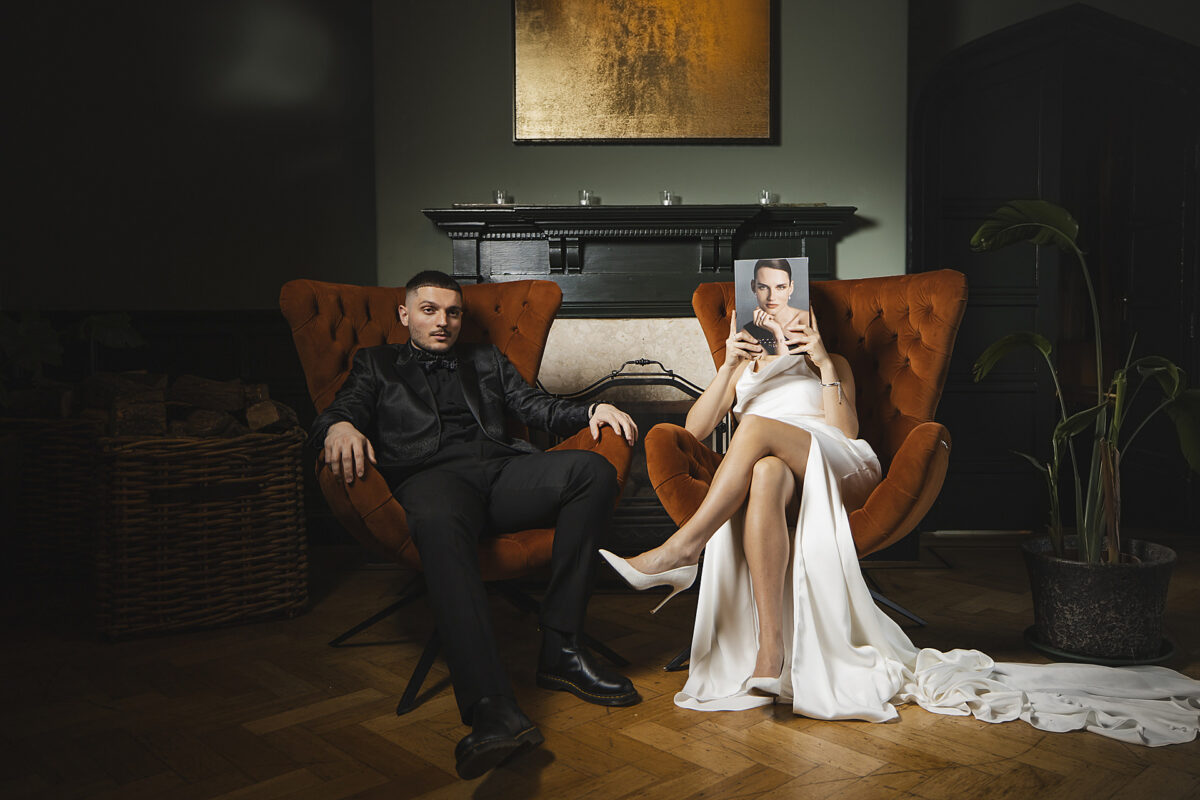Editorial wedding photographer UK